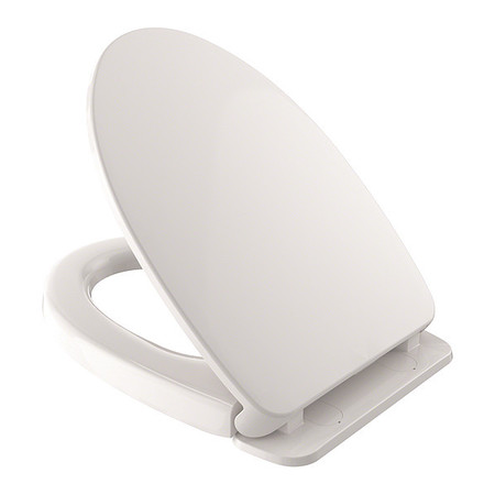 TOTO Toilet Seat, Elongated, Colonial, With Cover, polypropylene, Elongated SS124#11