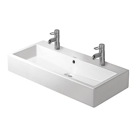 DURAVIT Bathroom Sink, 39-3/8" 04541000241