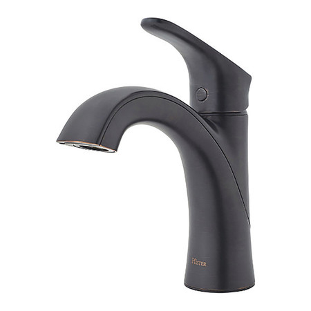 PFISTER Single Handle 1 or 3 Hole Bathroom Faucet, Tuscan Bronze LG42-WR0Y