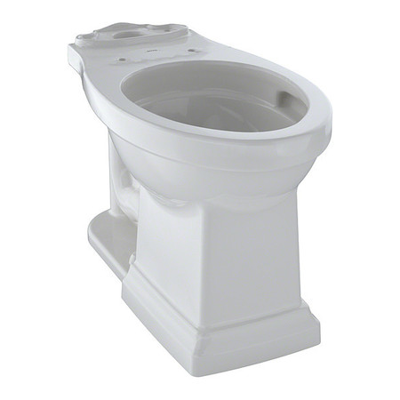 TOTO Toilet Bowl, 1.0 gpf, Floor Mount, Elongated, Colonial White C404CUFG#11
