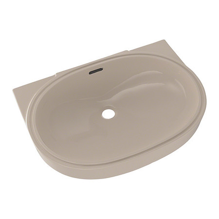 TOTO Sink, Undermnt, Bone, Oval, 19-11/16x13-3/4" LT546G#03