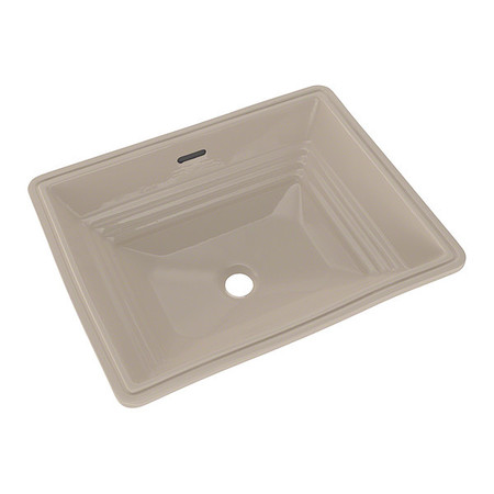 TOTO Bathroom Sink, Promenade, 20.5x16.5", Bone LT533#03