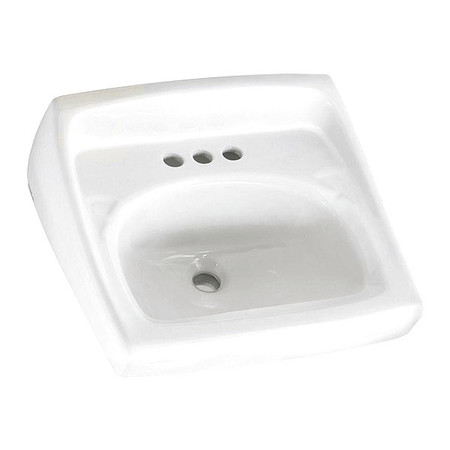 AMERICAN STANDARD Lucerne WalMnted Sink Wht 0355.012.020