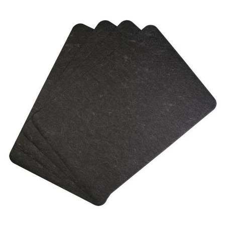 Pig Sink Dryer Mat, Black, Thickness 1/8" GRP7007-BK