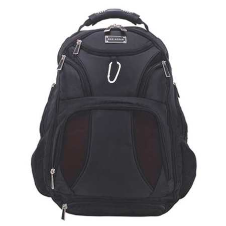 ECO STYLE 16" Laptop Backpack, Black EJSS-BP16-CF