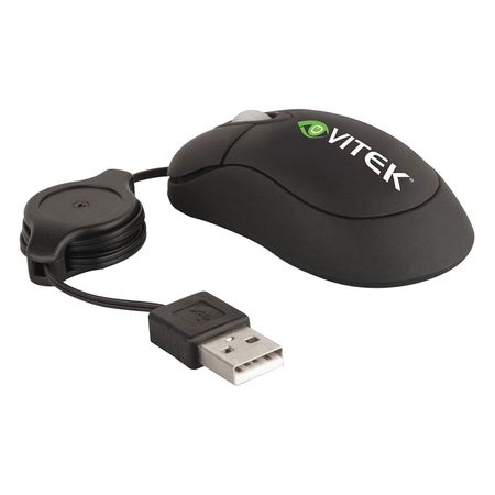 Vitek Mouse, Corded, Laser, Black VT-USB-MOUSE