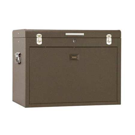 Kennedy Signature Series Top Chest, 11 Drawer, Brown, Steel, 26 in W x 12 in D x 19 in H 3611B