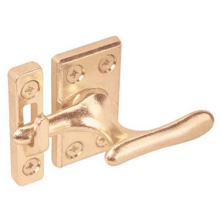 Primeline Tools Diecast with Brass Finish, Casement Window Sash Lock (Single Pack) U 9935