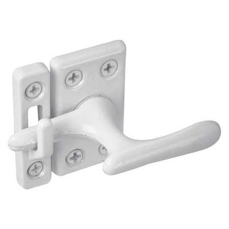 Primeline Tools Diecast with White Finish, Casement Window Sash Lock (Single Pack) U 9936