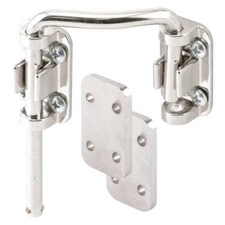 PRIMELINE TOOLS 2-1/4 in. Nickel Plated Steel High Security Loop Lock for Left Hand (Single Pack) U 10537