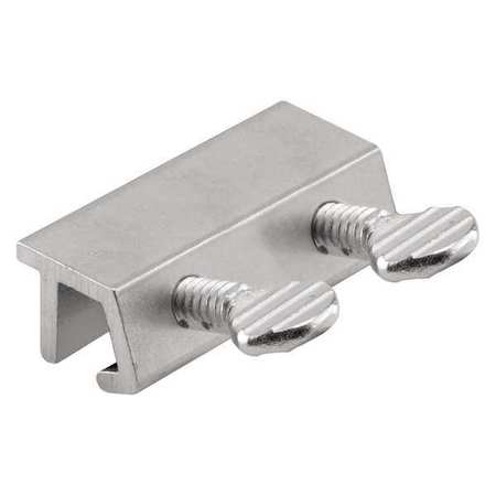 PRIMELINE TOOLS Sliding Door Lock, Double Screws, Aluminum (Single Pack) U 10679