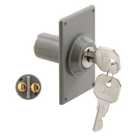 Primeline Tools Electric Key Switch, 3/4 in. Outside Diameter, Hardwired (Single Pack) GD 52142