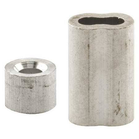 PRIMELINE TOOLS 1/4 in. Aluminum Ferrules and Stops (2 pack) GD 12154