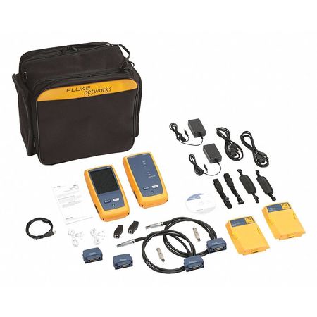 Fluke Networks Cable Tester, Touch Screen Display DSX2-5000