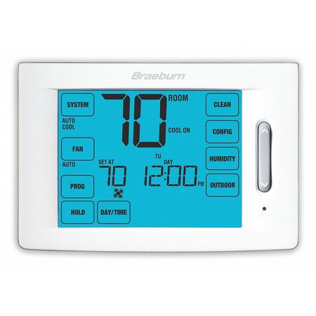 Braeburn 6425 147 50 Universal Programmable Thermostat 7 5 2 5 1 1 Programs 4 H 2 C Zoro Com