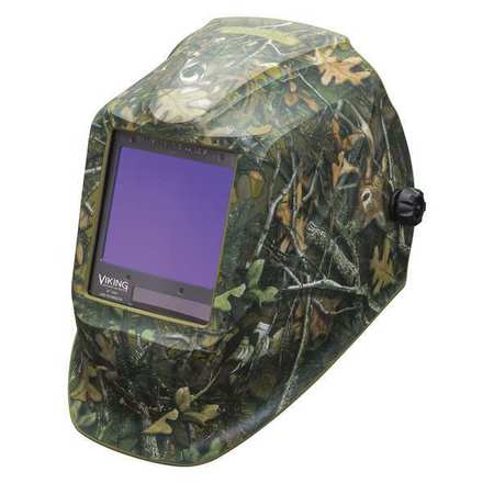 LINCOLN ELECTRIC Welding Helmet, Camouflage Graphic, Green K4412-4