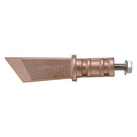 SIEVERT Hammer Bit, 4" L, 8 oz. Size, Copper 7002-50