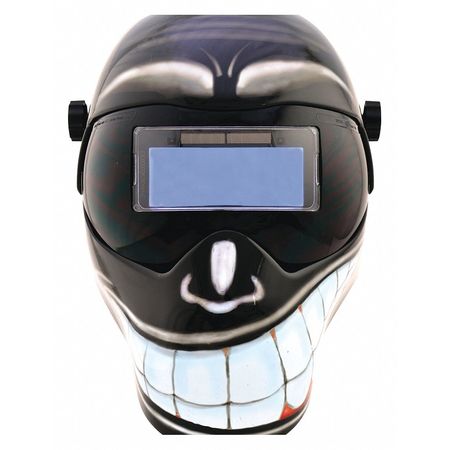 SAVE PHACE Welding Helmet, F Series, Graphics, Plastic, Graphics: Smiley 3012626