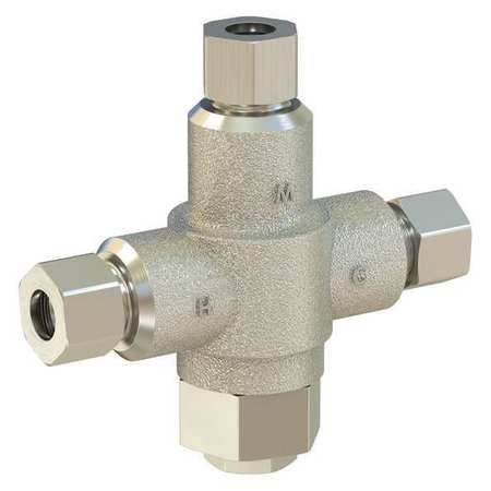 ACORN CONTROLS Tempering Valve, Brass, 4 gpm Flow Rate ST70CP-38