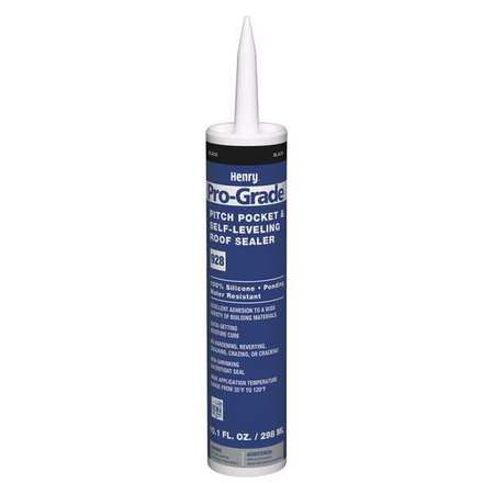 Henry Roofing Sealant, 10.1 oz, Cartridge, Black PG928004