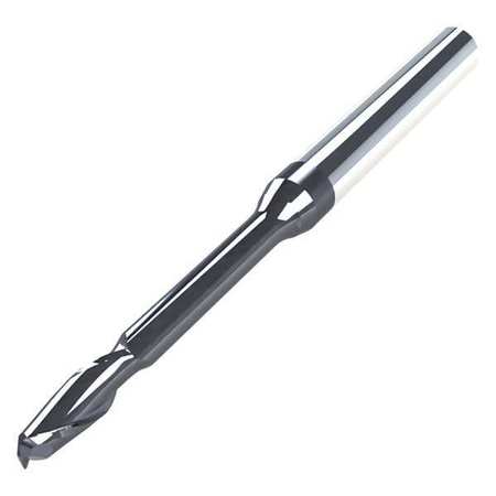 MICRO 100 Square End Mill, 1" Cut Length, Unfinished MEF-125-1000