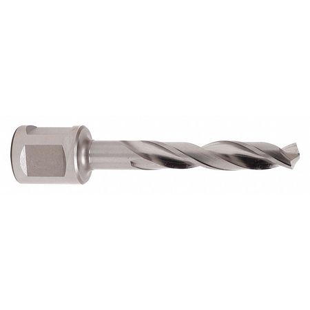 FEIN Twist Drill Bit, High Speed Steel, 3/8" 64298050030