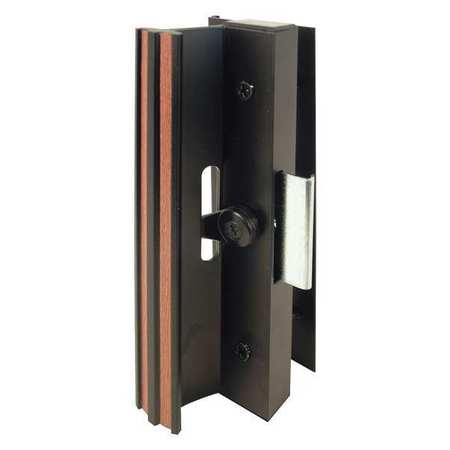 PRIMELINE TOOLS Extruded Aluminum, Black, Sliding Patio Door with Clamp Type Latch (Single Pack) C 1006