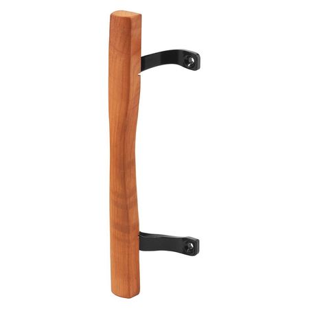 PRIMELINE TOOLS 6-5/8 in. Sliding Door Wood Pull Black Painted Brackets (Single Pack) C 1192