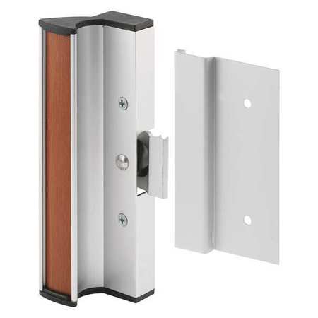 PRIMELINE TOOLS Sliding Door Handle Set, Aluminum, International (Single Pack) MP1055