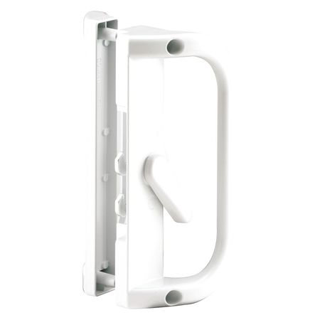 PRIMELINE TOOLS Sliding Door Handle, Diecast, White (Single Pack) C 1221