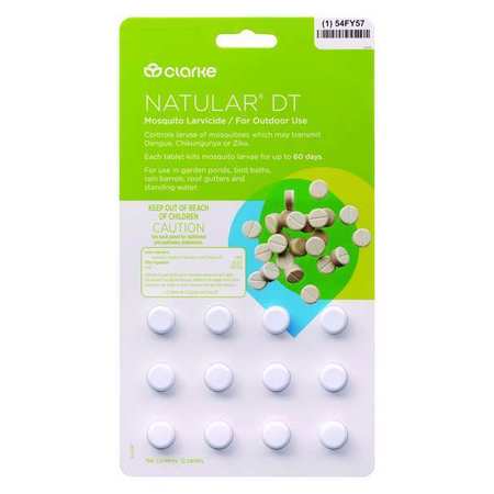 Natular Mosquito Larvicide, Tablets, 0.6 oz, PK12 11860R