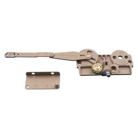 TRUE HARDWARE Casement Dyad Operator, 3-15/16 in. Link Arm with Stud Bracket, Left Hand (1 Set) TH 23078