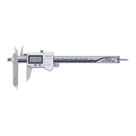 MITUTOYO Digital Caliper, 1-3/16" Jaw Depth, Steel 573-701-20