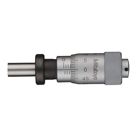 MITUTOYO Micrometer Head, 0 to 13mm Range, Steel 148-308