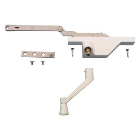 TRUE HARDWARE Dyad Operator with Left-Hand White Stud Bracket (Single Pack) TH 23091