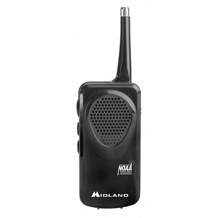 MIDLAND RADIO Portable Weather Radio, NOAA HH50B