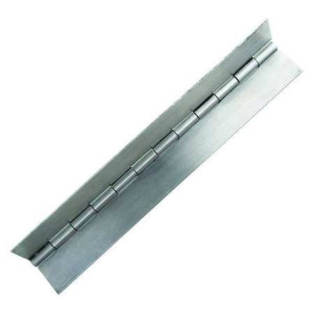 Monroe Pmp 1 1/2 in W x 72 in H Mill Stainless Steel Continuous Hinge CS25015072