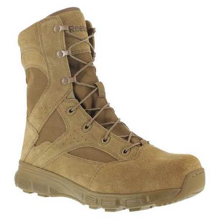 REEBOK Boots, 10, M, Brown, Plain, PR RB8822
