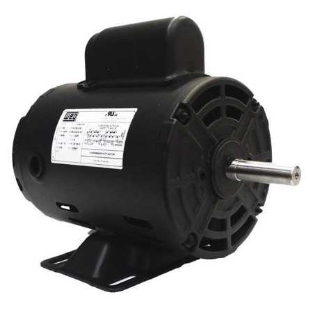 WEG Air Compressor Motor, 1 HP, Frame 56 13488375