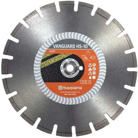 Husqvarna Diamond Saw Blade, Wet/Dry Cutting Type 534976820