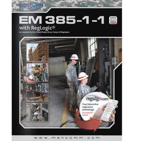 MANCOMM Other Code Book, EM 385-1-1 USACE Regulations, English, Paperback, Publisher: MANCOMM 61B-001-02