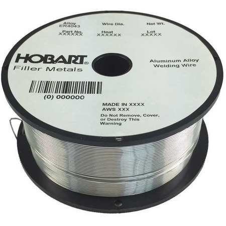 Hobart Welding Products MIG Welding Wire, Solid, Aluminum, 1 lb. S163208-G18