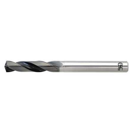 OSG Screw Machine Drill Bit, 1/2 in Size, 140  Degrees Point Angle, Solid Carbide, WXL Finish 520050012