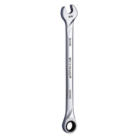 Westward Wrench, Combination/Extra Long, SAE, 9/16" 54PN80