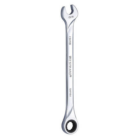 Westward Wrench, Combination/Extra Long, SAE, 13/16 54PN84
