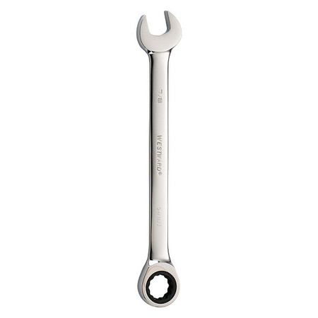 Westward Ratcheting Wrench, Combination, 12 pt.7/8 54PN33