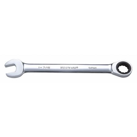 Westward Wrench, Combination, SAE, 1-7/16" 54PN41
