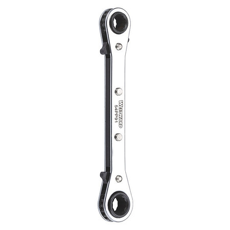 WESTWARD Ratcheting Box End Wrench, 5-1/2" L 54PP91