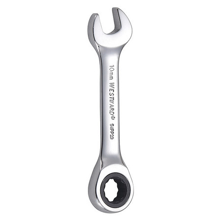 Westward Wrench, Combination/Stubby, Metric, 10mm 54PP23