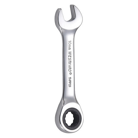 WESTWARD Wrench, Combination/Stubby, Metric, 10mm 54PP23